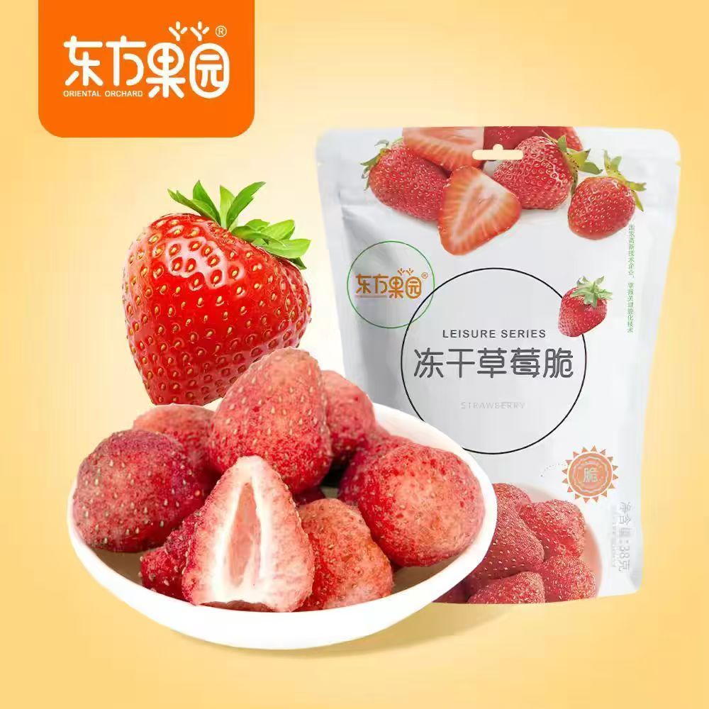 东方果园冻干草莓脆38克